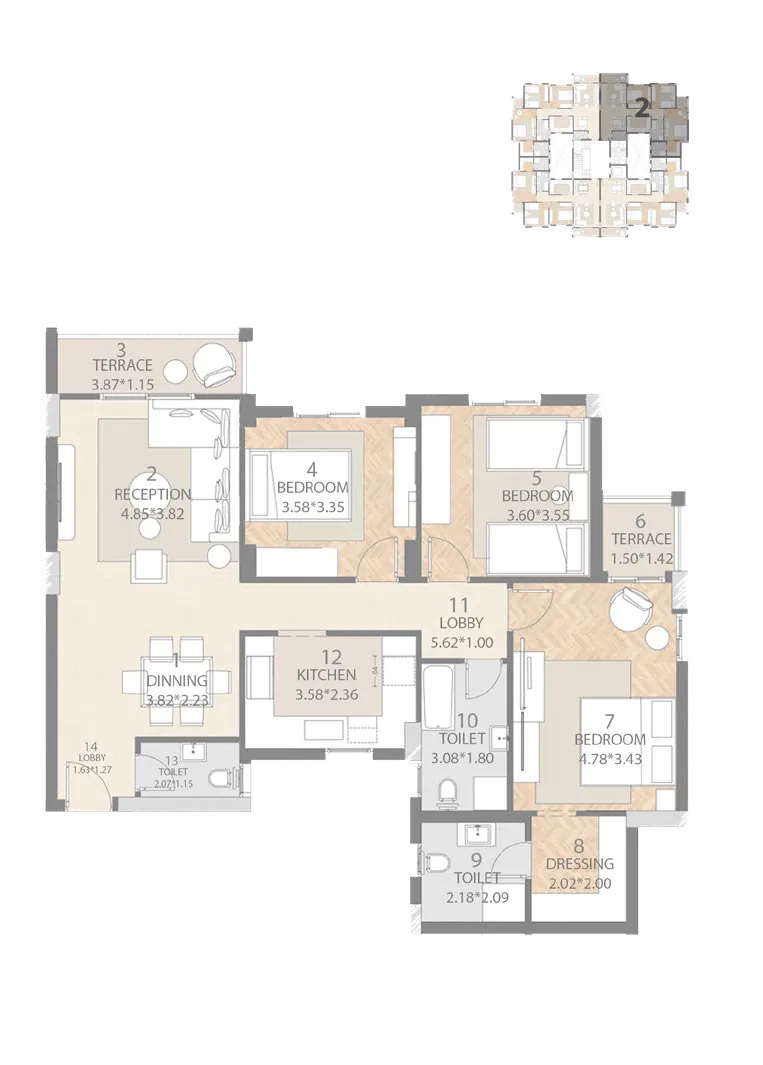 APT 02 floorplan