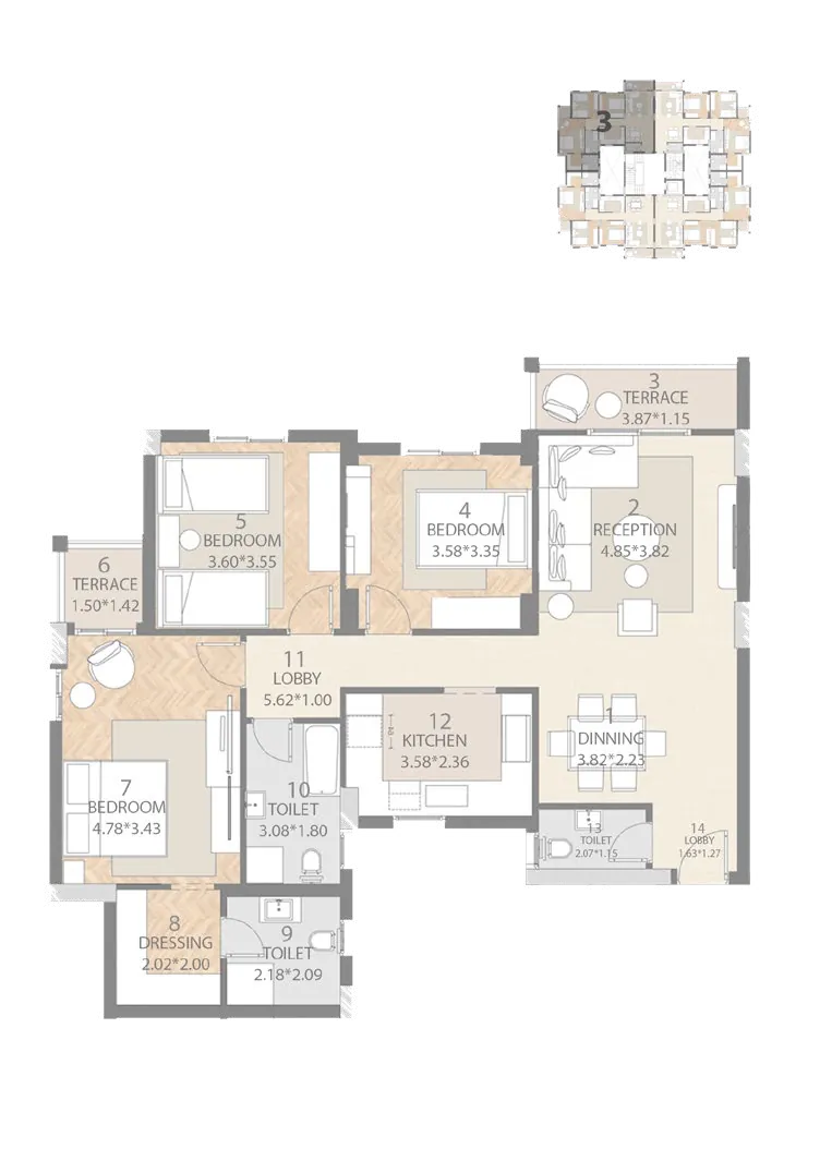 APT 03 floorplan