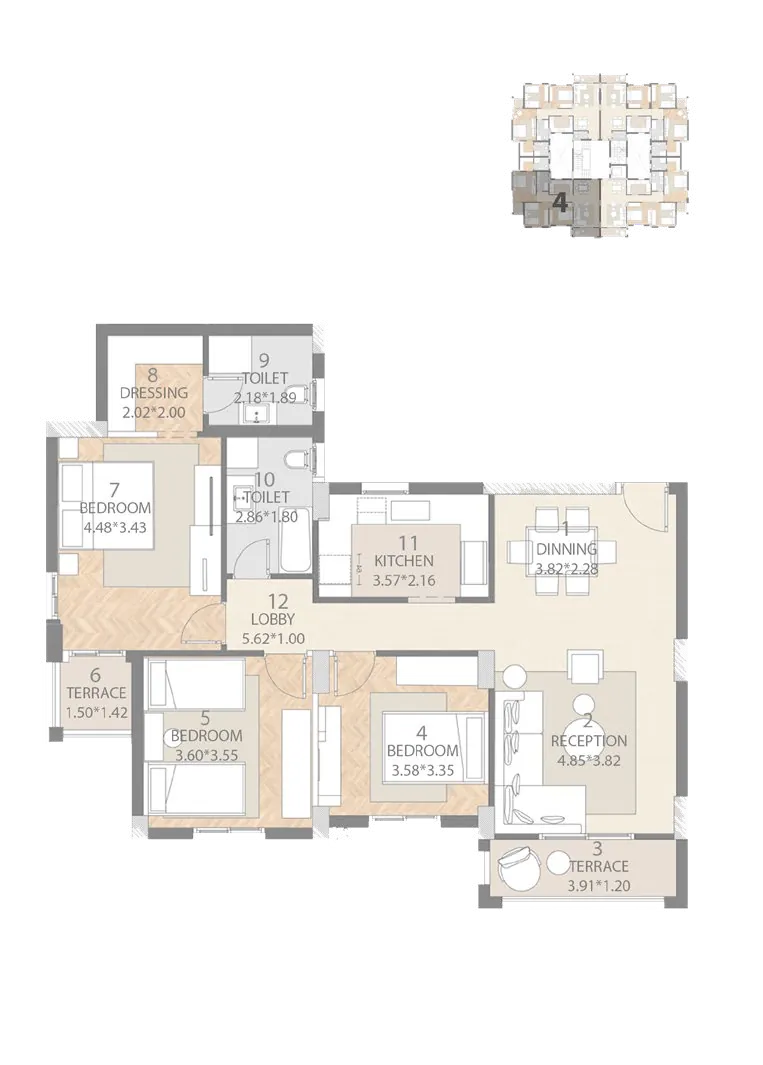 APT 04 floorplan